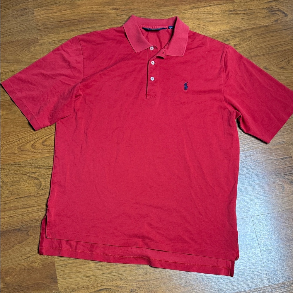 Polo by Ralph Lauren Men's Vibrant Red Polo Shirt